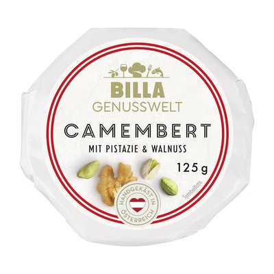 Bild von BILLA Genusswelt Camembert mit Pistazie & Walnuss