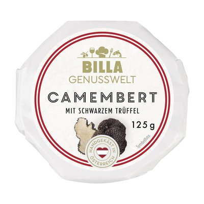 Bild von BILLA Genusswelt Camembert mit schwarzem Trüffel