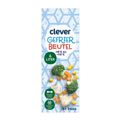 Bild von Clever Gefrierbeutel 6L