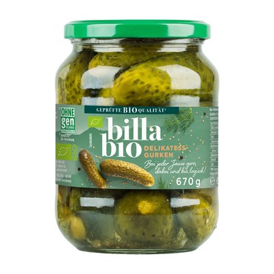 Bild von BILLA Bio Delikatessgurken