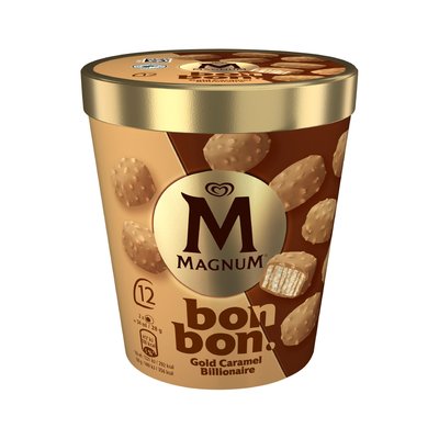 Bild von Eskimo Magnum bonbon Gold Caramel Billionaire