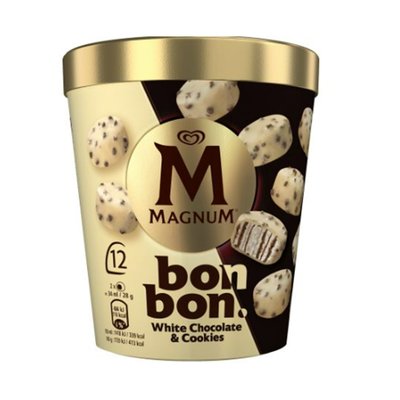 Bild von Eskimo Magnum bonbon White Chocolate & Cookies