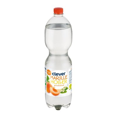Bild von Clever Wasser Marille-Holler prickelnd