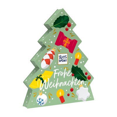 Bild von Ritter Sport Weichnachtstanne
