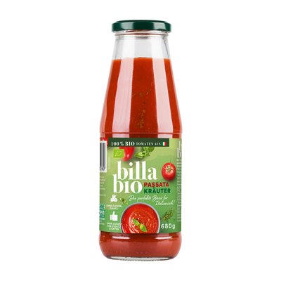 Bild von BILLA Bio Passata Kräuter
