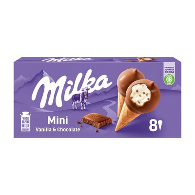 Bild von Milka Mini Cones 8er
