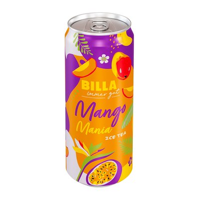 Bild von BILLA Eistee Mango Mania