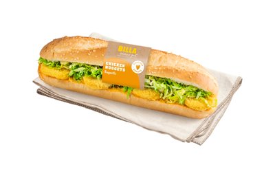Bild von BILLA Chicken Nuggets Baguette