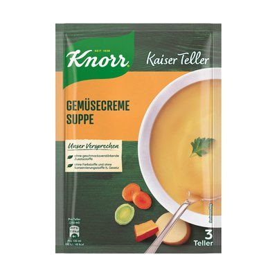 Bild von Knorr Keiserteller Gemüsecreme Suppe