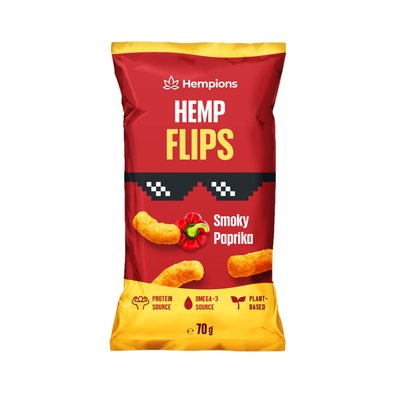 Bild von Hempion Hemp Flips Smoky Paprika