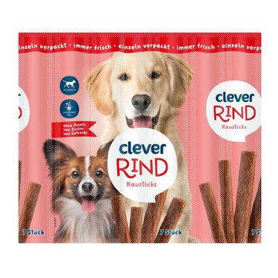 Image of Clever Hund Beef Sticks mit Rind