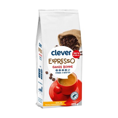 Bild von Clever Espresso Ganze Bohne