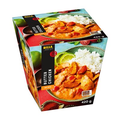 Bild von BILLA Butter Chicken mit Reis