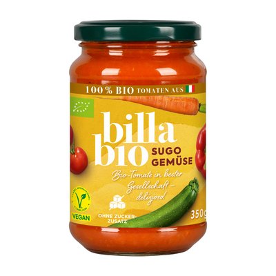 Bild von BILLA Bio Sugo Gemüse