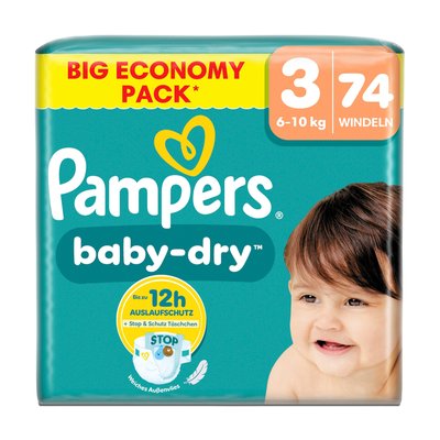 Bild von Pampers Windeln Baby Dry Gr.3 Midi