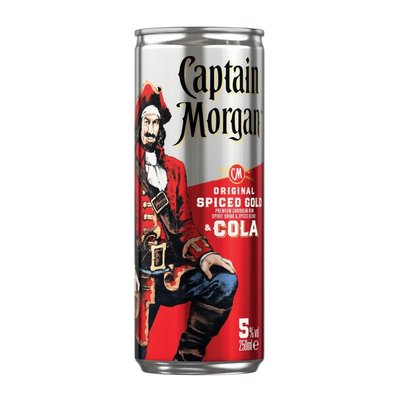 Bild von Captain Morgan Rum & Cola