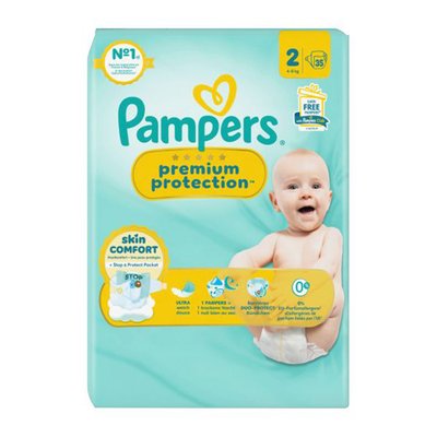 Bild von Pampers Windeln Premium Protection Gr.2