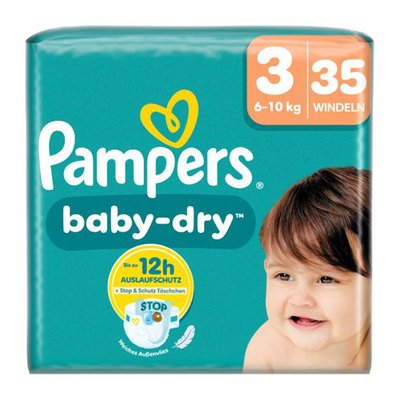 Bild von Pampers Windeln Baby Dry Gr.3