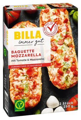 Bild von BILLA Baguette Tomate Mozzarella 2er
