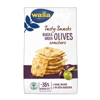 Image of Wasa Tasty Snacks Oliven Crackers