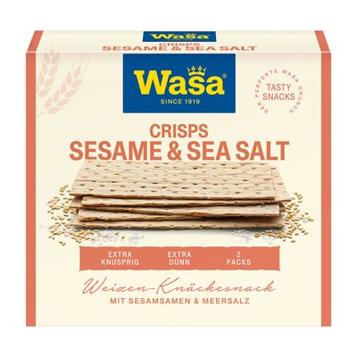Bild von Wasa Tasty Snacks Sesam & Meersalz Crisps