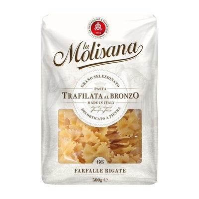 Image of La Molisana Pasta Farfalle Rigate