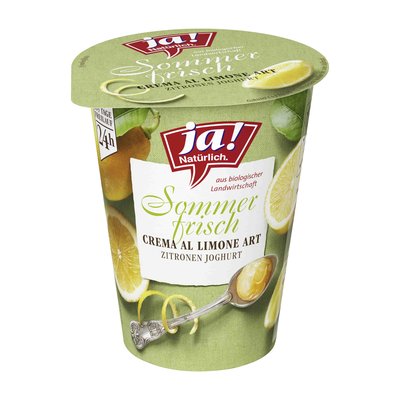 Bild von Ja! Natürlich Sommerfrisch Crema al Limone Art