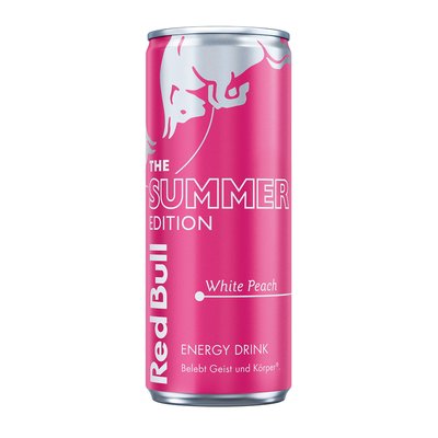 Bild von Red Bull Energydrink Summeredition White Peach
