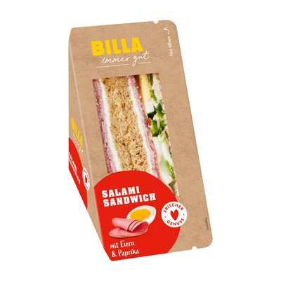 Bild von BILLA Sandwich Salami Emmentaler