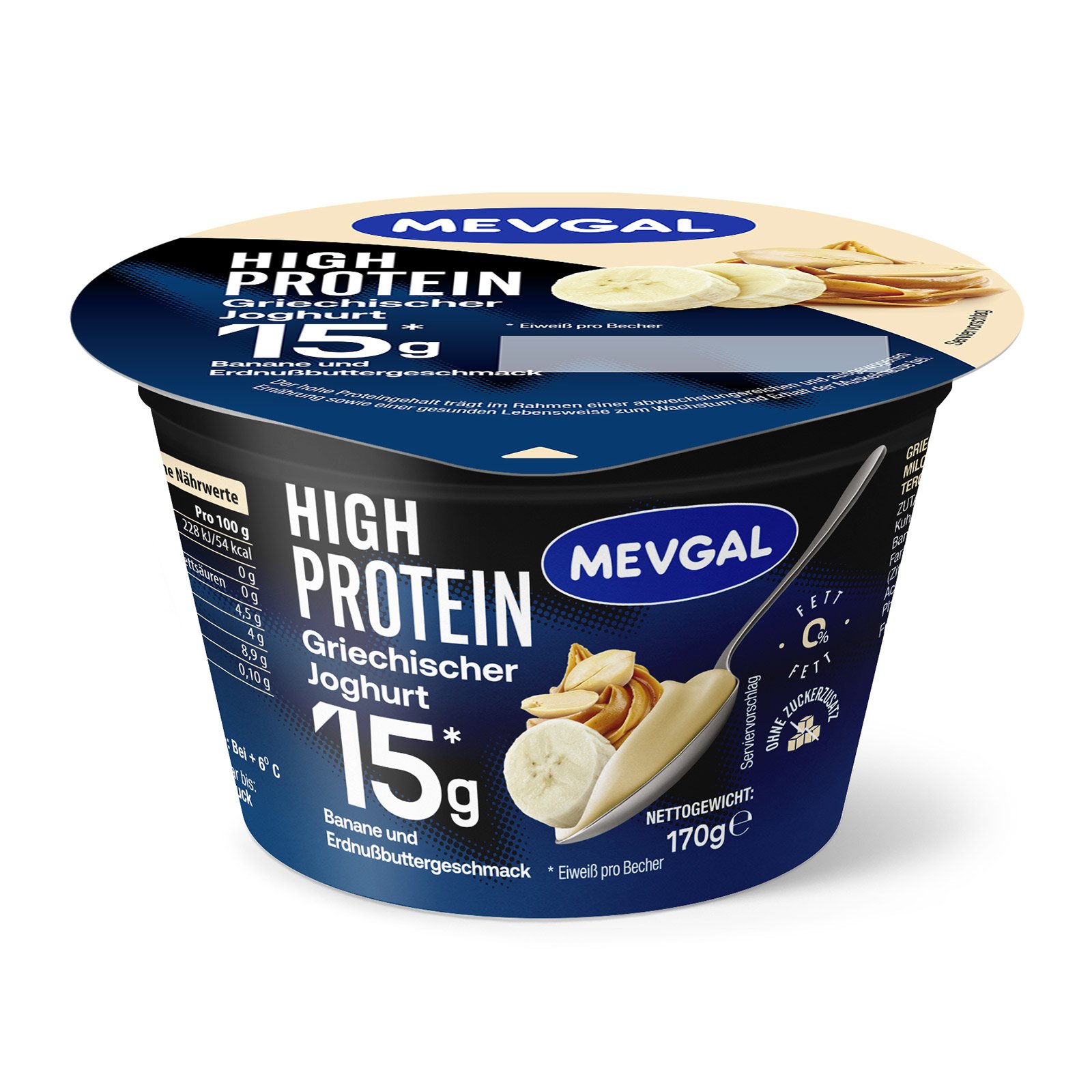 Elegantes Griechischer Joghurt Protein Bild