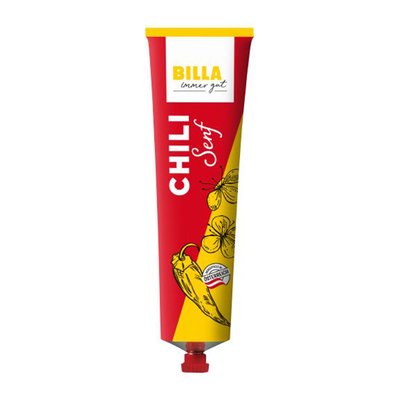 Bild von BILLA Senf Chili Extra Scharf