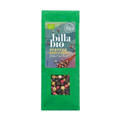 Bild von BILLA Bio Pfeffer Bunt Ganz