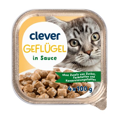 Bild von Clever Geflügel in Sauce 4er