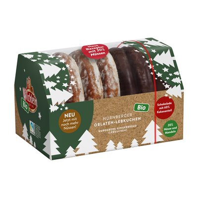 Bild von Wicklein Bio Oblaten Lebkuchen 2 Fach