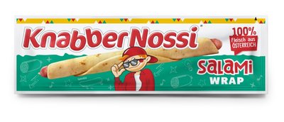 Bild von Knabber Nossi Salami Wrap