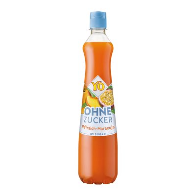 Bild von YO Fruchtsirup 0% ohne Zucker Pfirsich-Maracuja