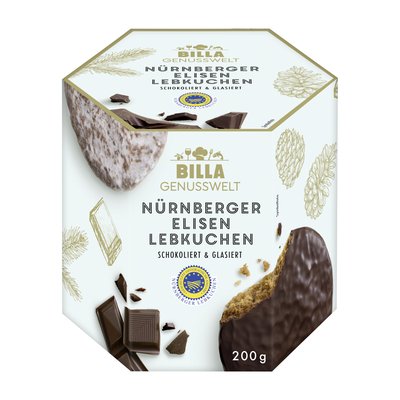Bild von BILLA Genusswelt Elisen Lebkuchen 2-Fach Sortiert