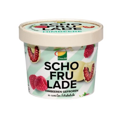Bild von Oswald Schofrulade Himbeere weiße Schokolade