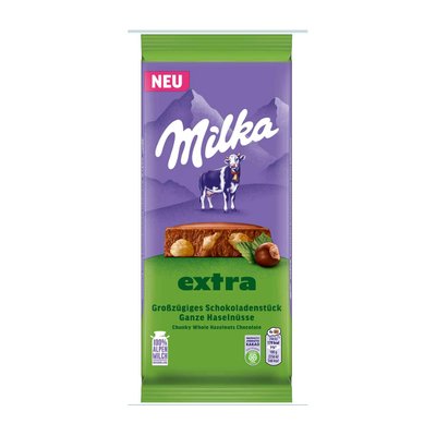 Bild von Milka Extra Ganze Haselnüsse