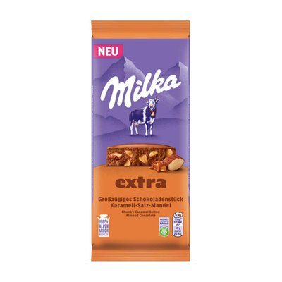 Bild von Milka Extra Karamel-Salz-Mandel