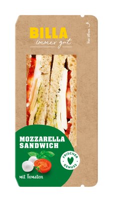 Bild von BILLA Mozzarella Sandwich