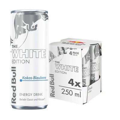 Bild von Red Bull White Edition 4-Pack