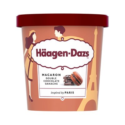 Bild von Häagen Dazs Macaron Double Chocolate