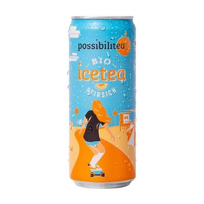 Bild von Possibilitea Bio Eistee Pfirsich