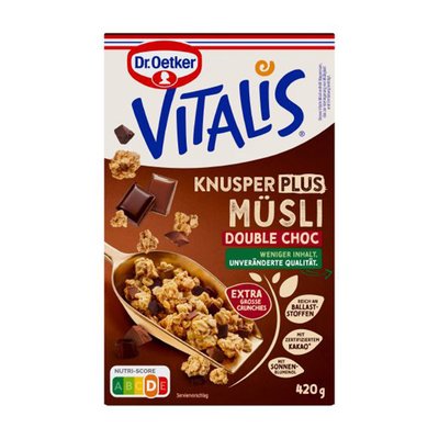Bild von Dr. Oetker Vitalis Knusper Plus Double Choc