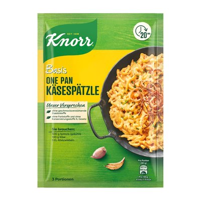 Bild von Knorr Basis für Käsespätzle