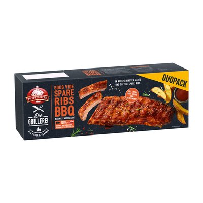 Bild von Hofstädter Die Grillerei Spare Ribs Sous Vide Duopack