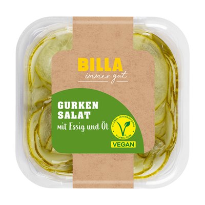Bild von BILLA Gurkensalat Essig/Öl
