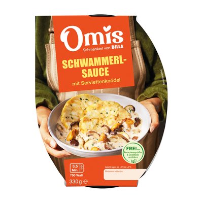 Bild von Omis Schmankerl Serviettenknödel mit Schwammerlsauce