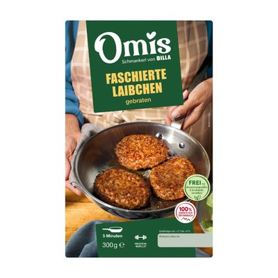 Bild von Omis Schmankerl Faschierte Laibchen